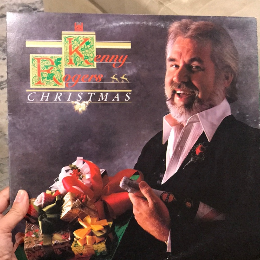 3/$30 Vintage Kenny Rogers  Christmas Album 1981